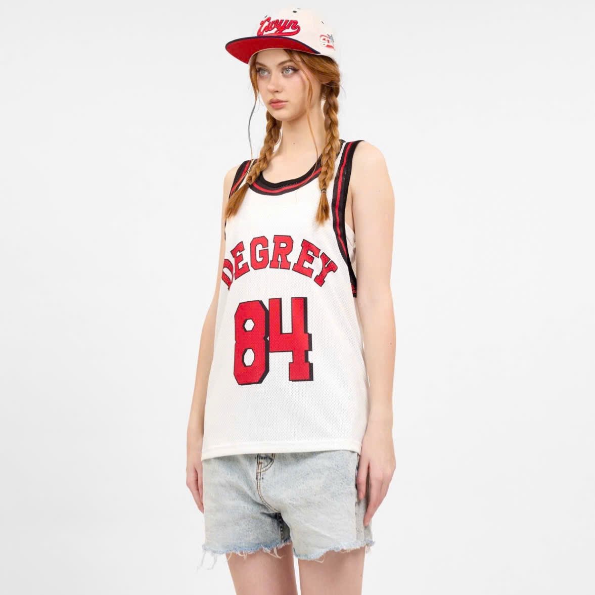  Áo ba lỗ Degrey Tanktop thể thao thời trang nam nữ màu trắng - TANKT 