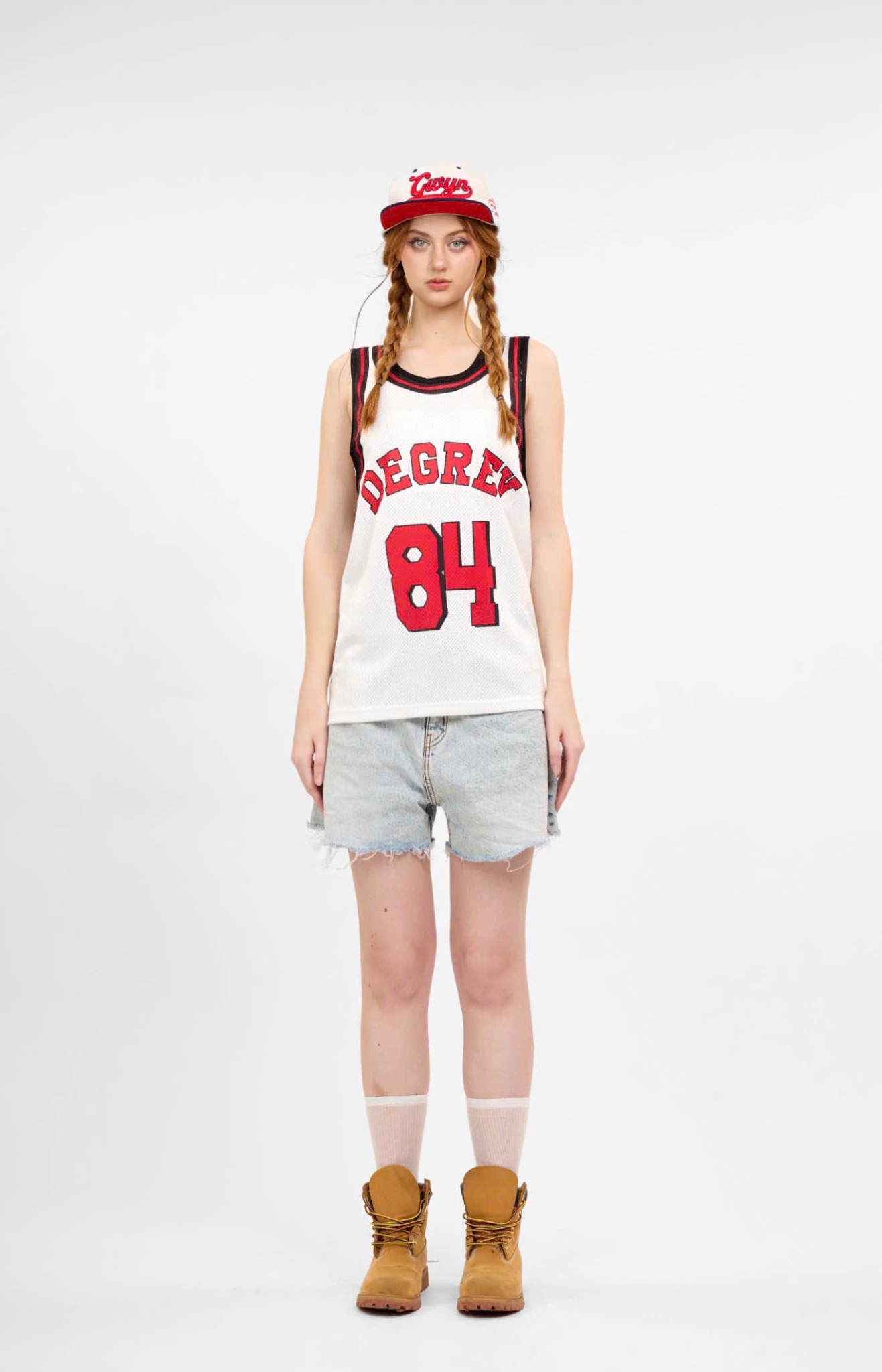  Áo ba lỗ Degrey Tanktop thể thao thời trang nam nữ màu trắng - TANKT 