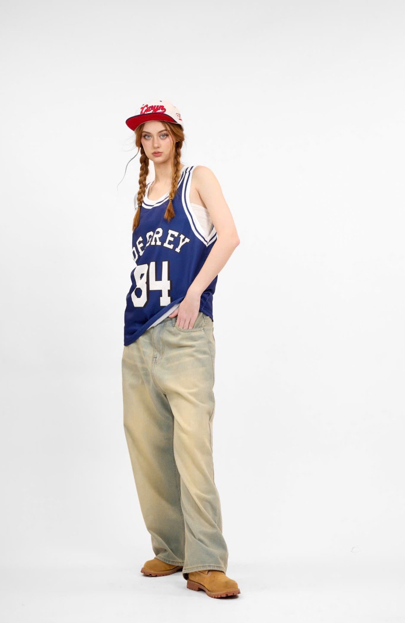  Áo ba lỗ Degrey Tanktop thể thao thời trang nam nữ màu xanh - TANKX 