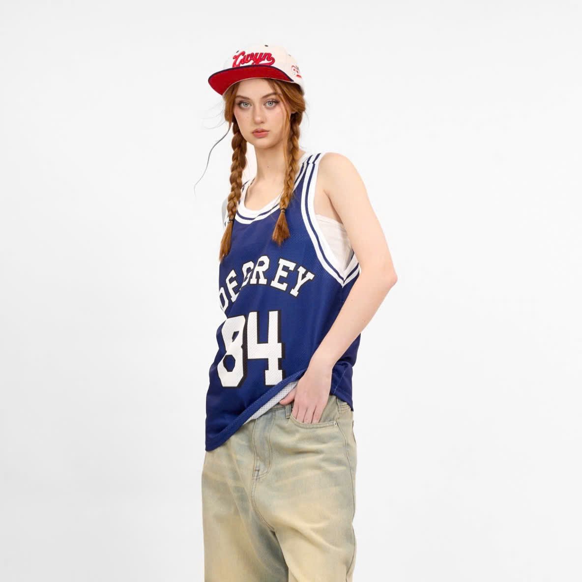  Áo ba lỗ Degrey Tanktop thể thao thời trang nam nữ màu xanh - TANKX 