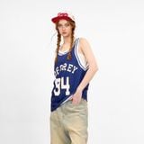  Áo ba lỗ Degrey Tanktop thể thao thời trang nam nữ màu xanh - TANKX 