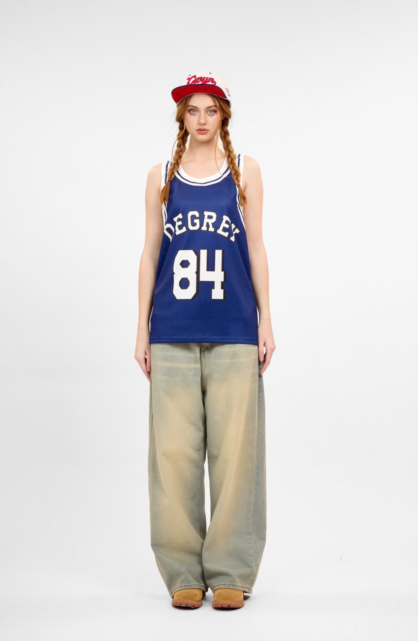  Áo ba lỗ Degrey Tanktop thể thao thời trang nam nữ màu xanh - TANKX 