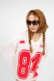  Áo thun Degrey Jersey cổ tim in hình thời trang thể thao nam nữ màu trắng - JERT 