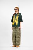  Áo thun Degrey Jersey cổ tim in hình thời trang thể thao nam nữ màu xanh lá- JERG 