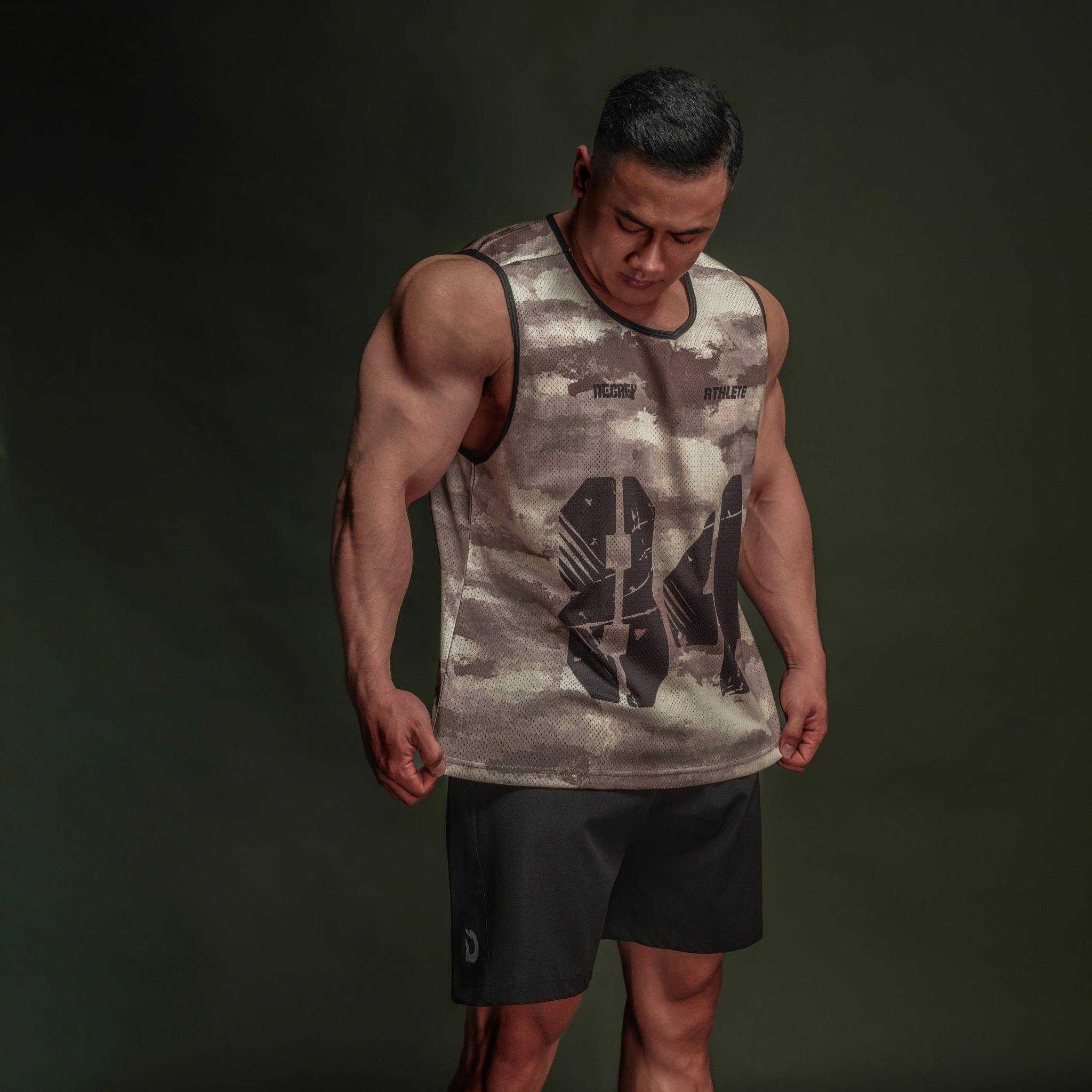  Áo ba lỗ Degrey Tanktop màu camo thời trang thể thao - TANKCAMO 