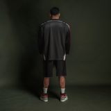  Áo thun tay dài màu đen Degrey Jersey long sleeve cổ tim thời trang thể thao Flexible x3 color - FLEXDEN 