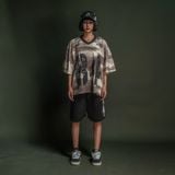  Áo thun Degrey Jersey cổ tim in hình thời trang thể thao nam nữ màu camo- JERCAMO 