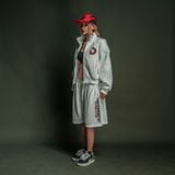  Áo khoác bomber Degrey màu trắng - BOMBT 