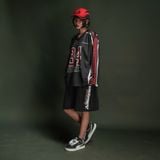  Áo thun tay dài màu đen Degrey Jersey long sleeve cổ tim in hình thời trang thể thao nam nữ Flexible x3 color - FLEXDEN 