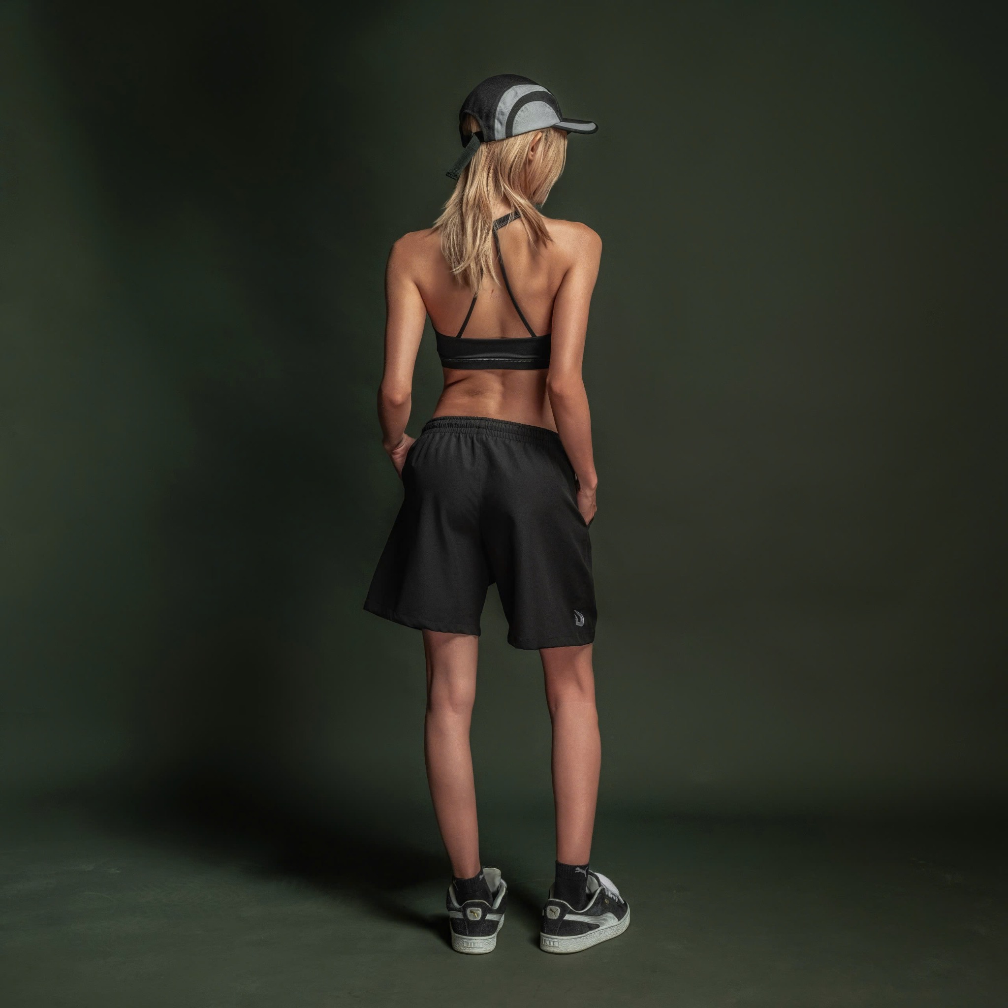  Degrey Bra Thể Thao – Back side, Áo Gym nữ , Yoga, Chạy Bộ, Mút Chống Sốc màu đen - BACKSIDEDEN 