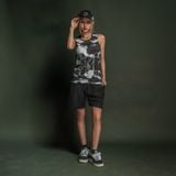  Áo ba lỗ Degrey Tanktop màu camo đen thể thao thời trang nam nữ - TANKCAMODEN 