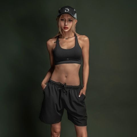  Degrey Bra Thể Thao – Back side, Áo Gym nữ , Yoga, Chạy Bộ, Mút Chống Sốc màu đen - BACKSIDEDEN 