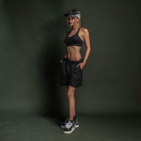  Degrey Bra Thể Thao – Back side, Áo Gym nữ , Yoga, Chạy Bộ, Mút Chống Sốc màu đen - BACKSIDEDEN 