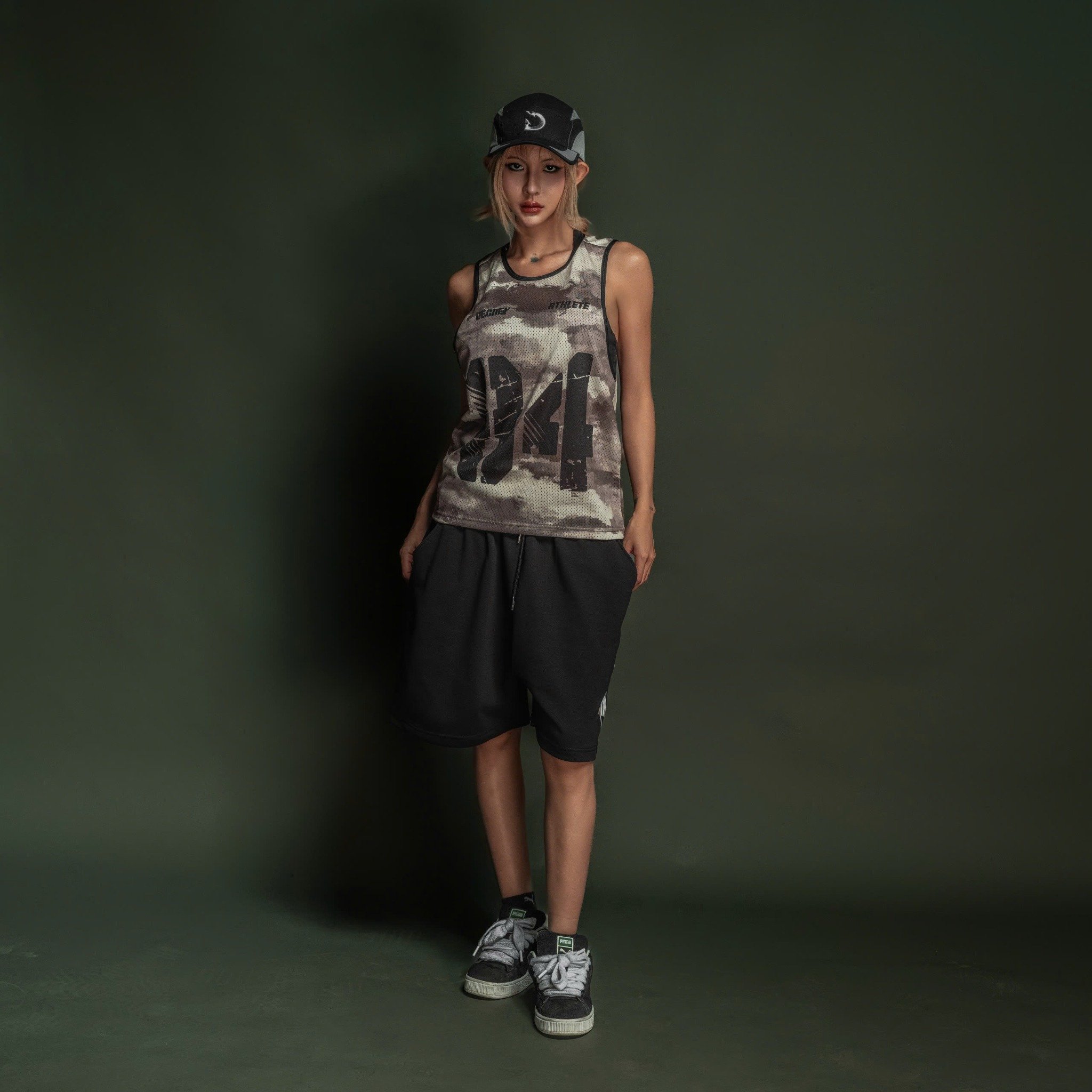  Áo ba lỗ Degrey Tanktop màu camo thể thao thời trang nam nữ - TANKCAMO 