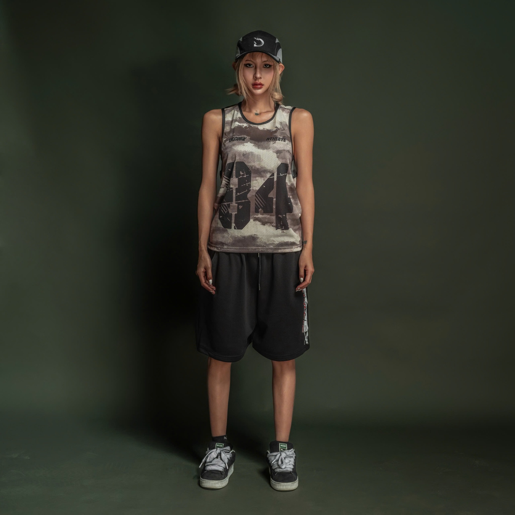  Áo ba lỗ Degrey Tanktop màu camo thể thao thời trang nam nữ - TANKCAMO 