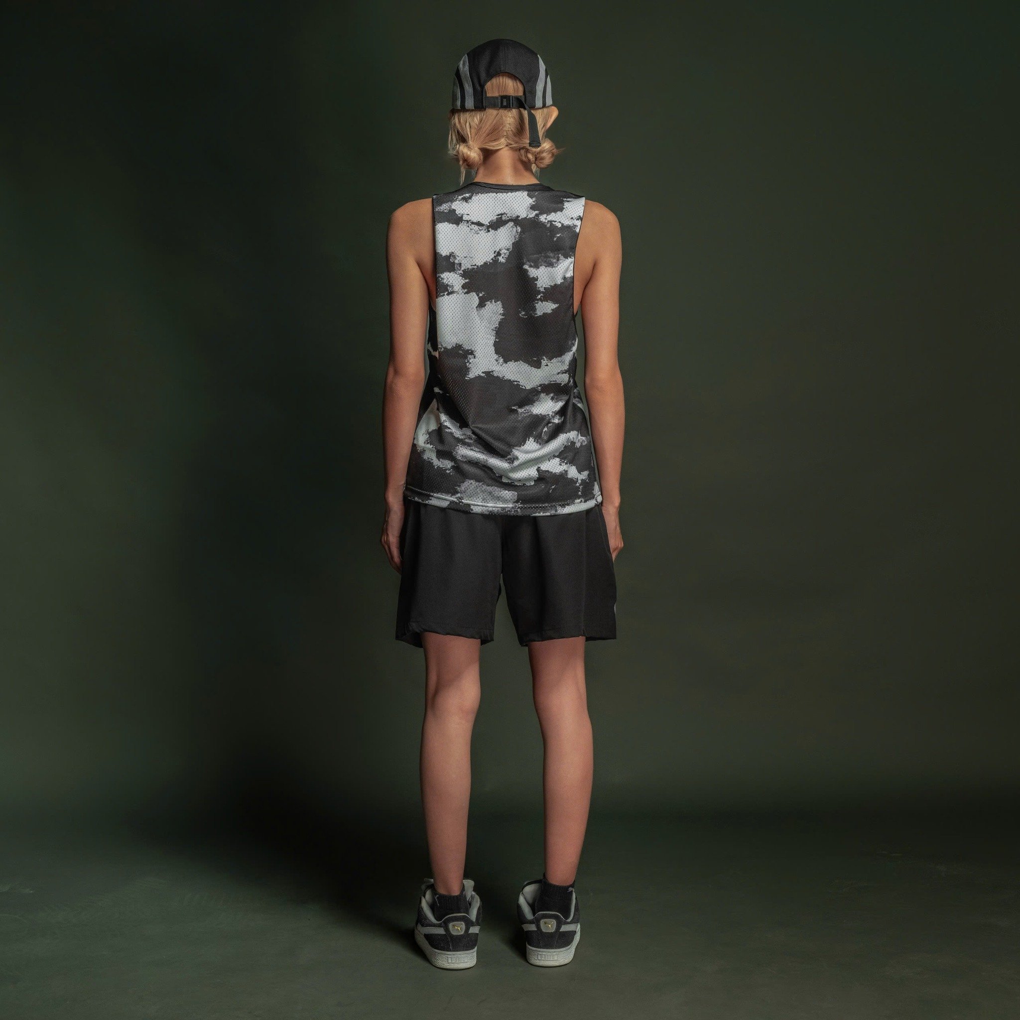  Áo ba lỗ Degrey Tanktop màu camo đen thể thao thời trang nam nữ - TANKCAMODEN 