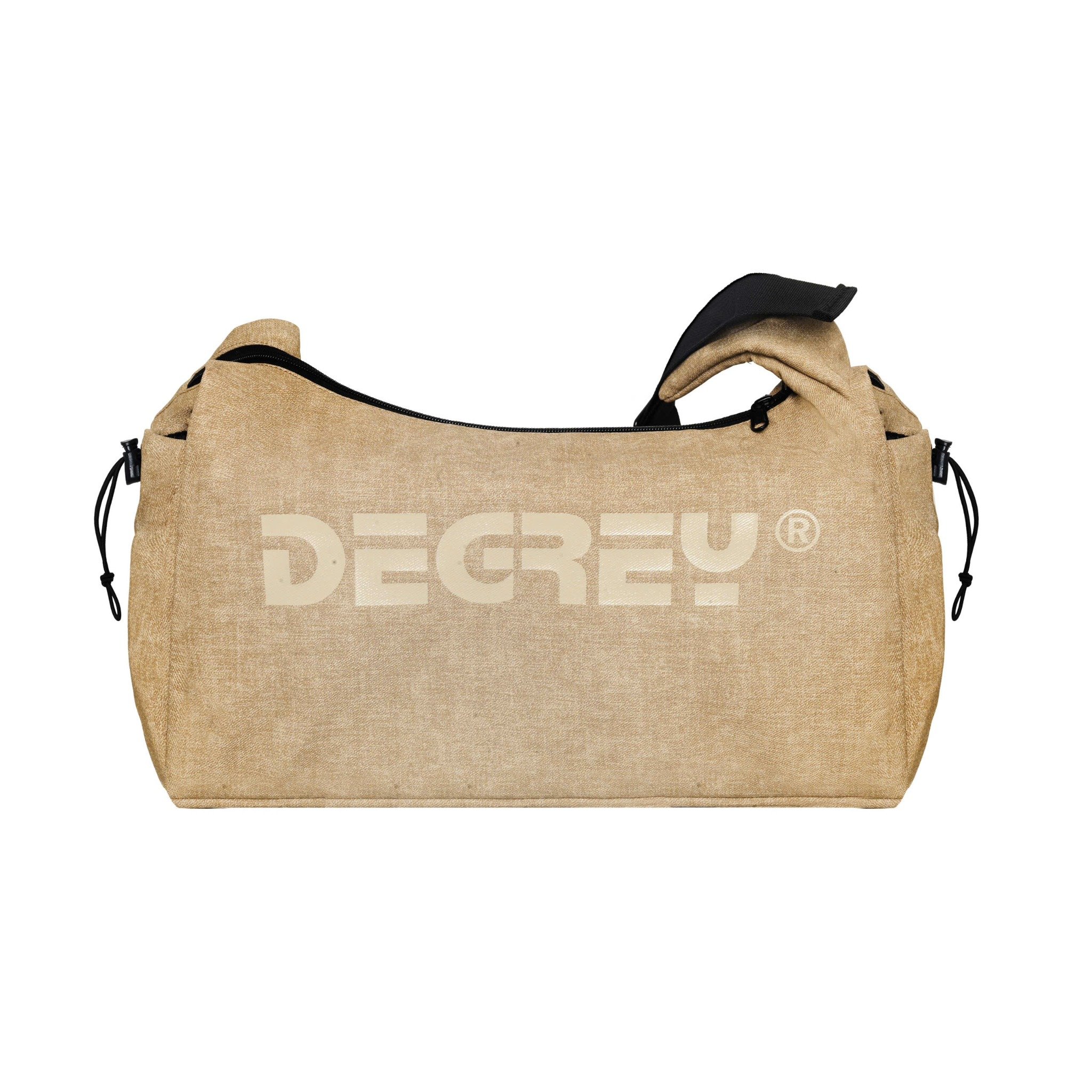  Túi Da simili màu nâu jean Degrey Big Logo shoulder bag - SINAU 