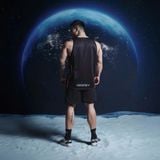  Áo ba lỗ Degrey Tanktop màu đen Big Logo D thể thao - TANKSTRIKCAM 