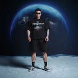  Áo Thun Degrey Cotton màu đen Tee Athlete Black - TEEATH 