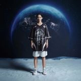  Áo thun thể thao màu ĐEN Degrey Jersey Rex 84 cổ tim - JERREXDEN 