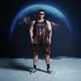  Áo ba lỗ Degrey Tanktop màu đen Big Logo D thể thao - TANKSTRIKCAM 
