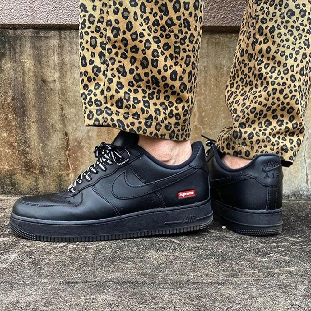 GiÃ y Nike Supreme x Air Force 1 Low 'Box Logo - Black' CU9225-001 â AUTHENTIC SHOES