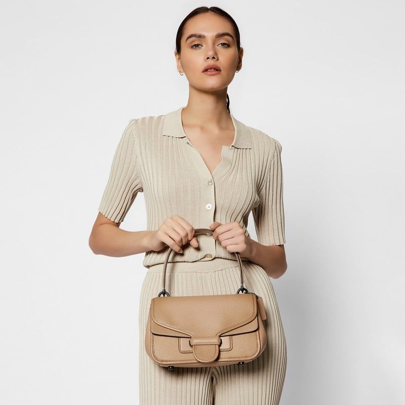 coach soft pebble leather collection