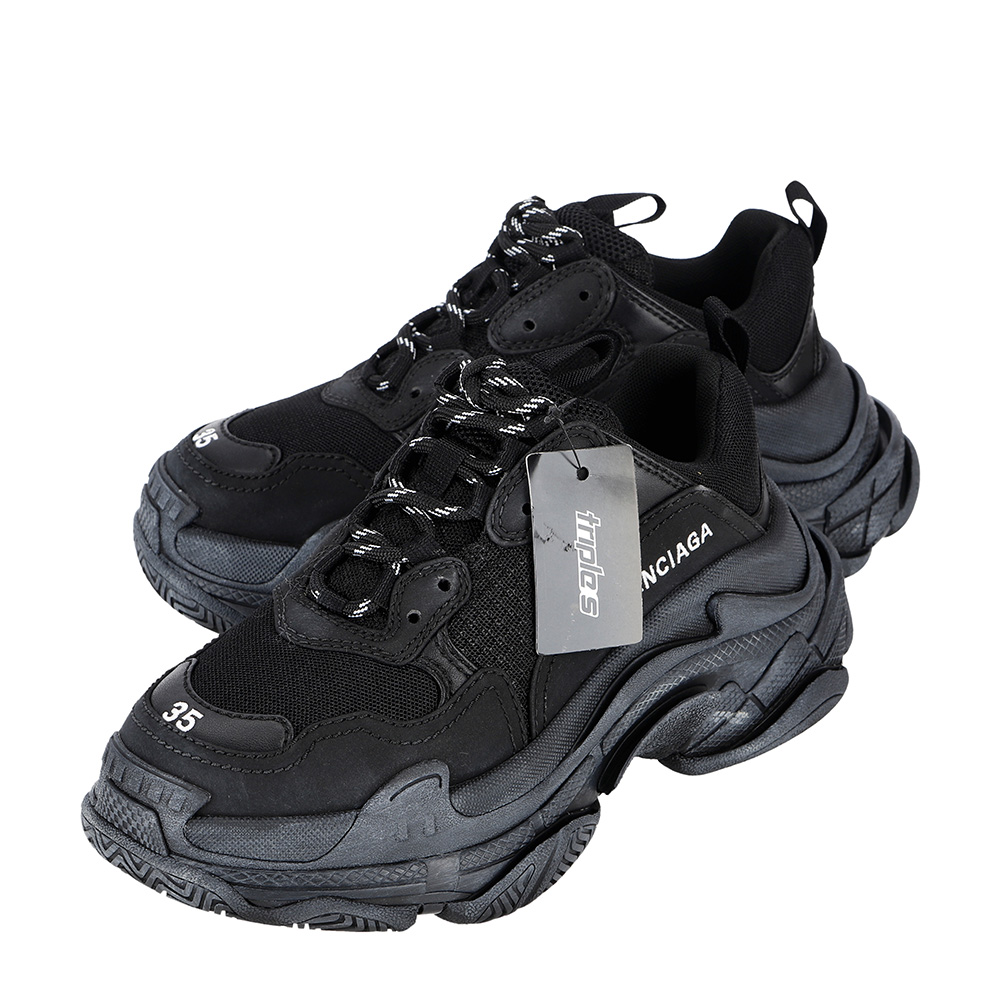 Giày Balenciaga Wmns Triple S 'Black' 531388-W09OM-1000 – AUTHENTIC SHOES