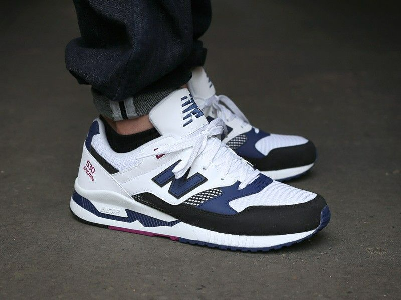 Giày New Balance 530 White Navy M530BW – AUTHENTIC SHOES