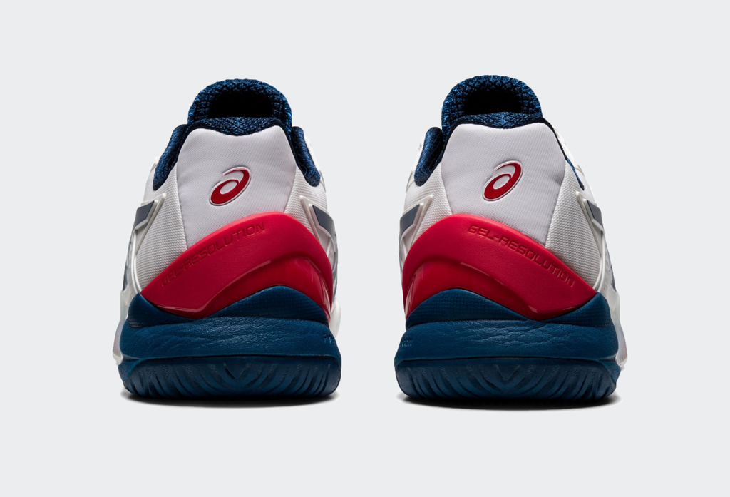 Giày Tennis Asics Gel Resolution 8 'Blue Red White' 1041A113-103
