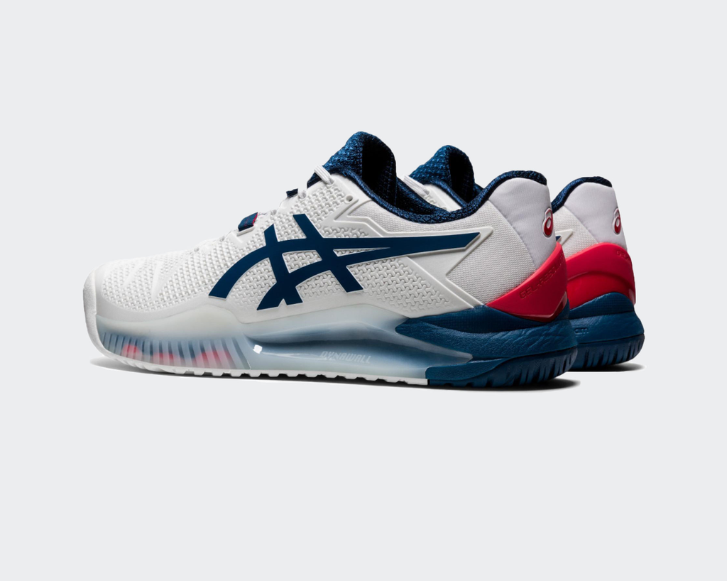 Giày Tennis Asics Gel Resolution 8 'Blue Red White' 1041A113-103