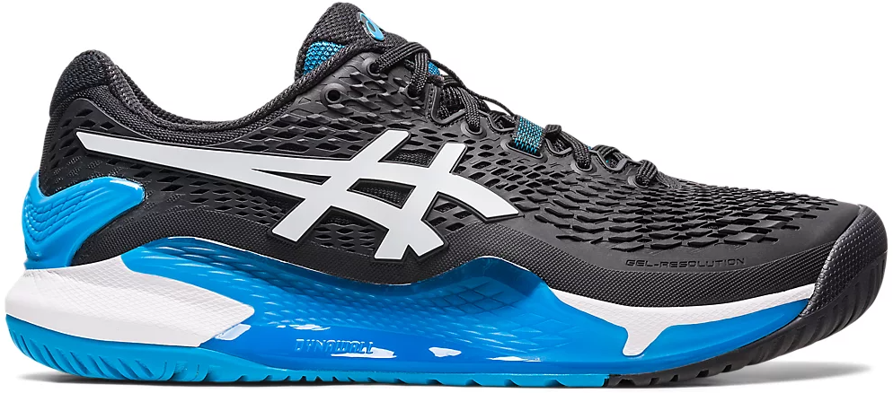 Giày Asics Tennis Gel-resolution 9 'Black White' 1041A330-001