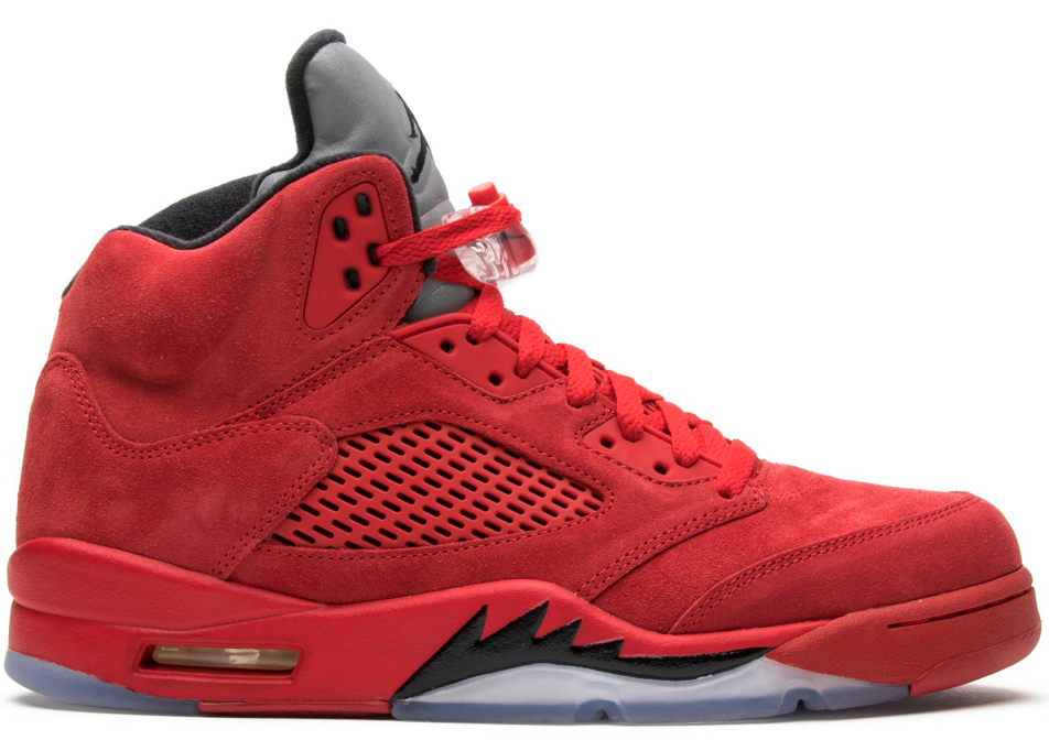 Giày Air Jordan 5 Retro 'Red Suede' 136027-602 – AUTHENTIC SHOES
