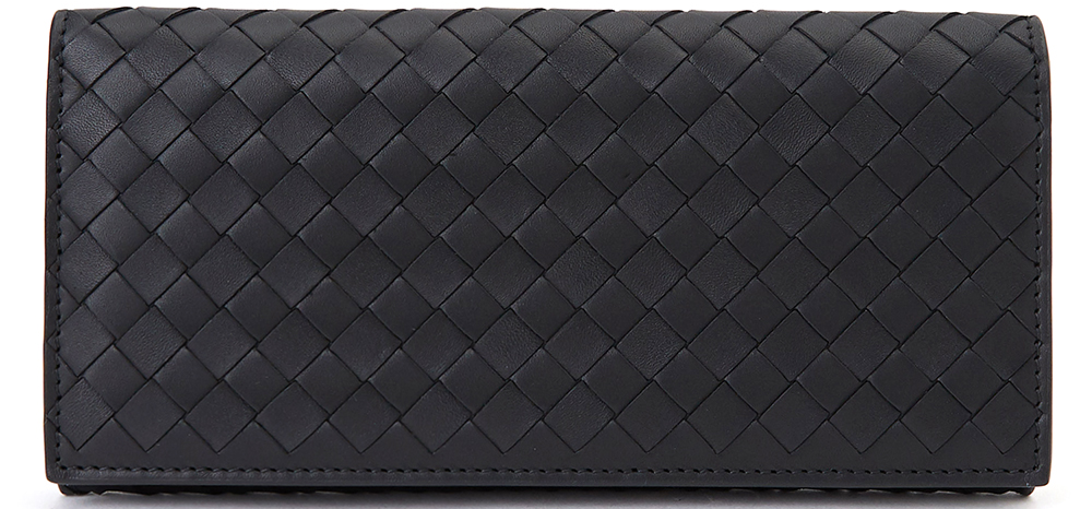Ví Bottega Veneta Nero Intrecciato 'Black' 120697-V4651-1000