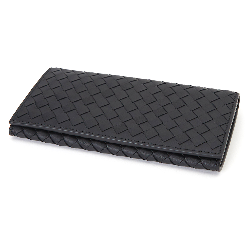 Ví Bottega Veneta Nero Intrecciato 'Black' 120697-V4651-1000