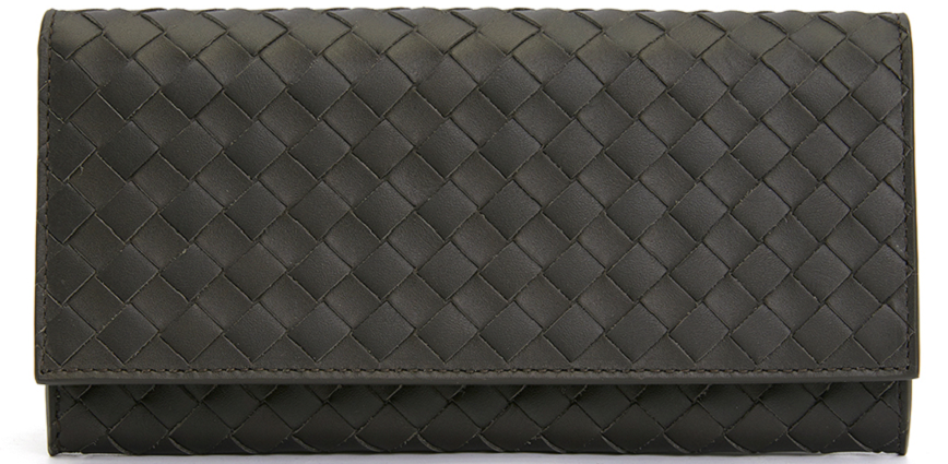 Ví Bottega Veneta Espresso Intrecciato 'Brown' 120697-V4651-2006