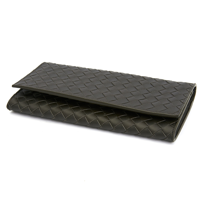 Ví Bottega Veneta Espresso Intrecciato 'Brown' 120697-V4651-2006