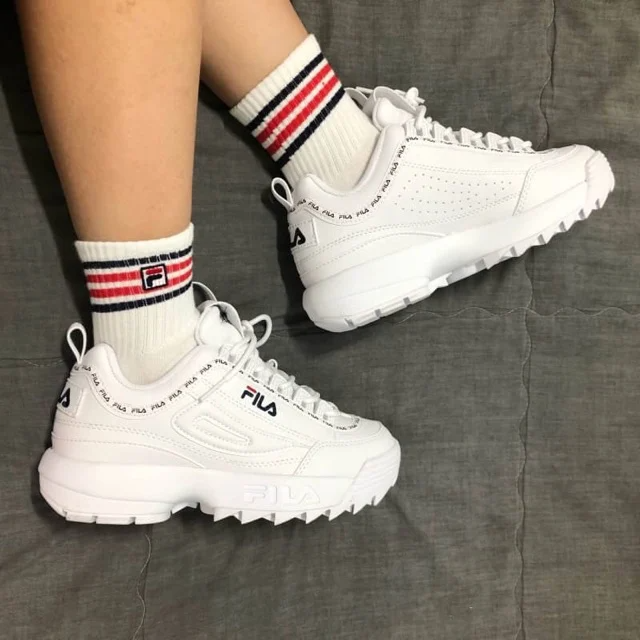 Giày Fila Disruptor2 Tapey Tape 'White' FS1HTB1091X-WWT