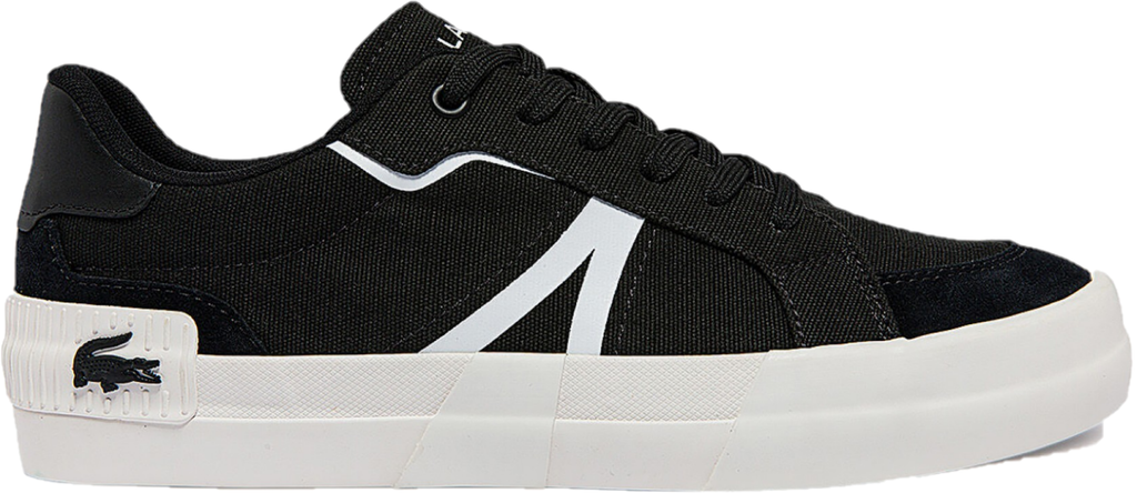 Giày Lacoste L004 Canvas 'Black' 43CMA0055