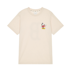 Áo MLB X Disney Action Short Sleeve T Shirt Boston Red Sox Ivory 31TSK2031-43L