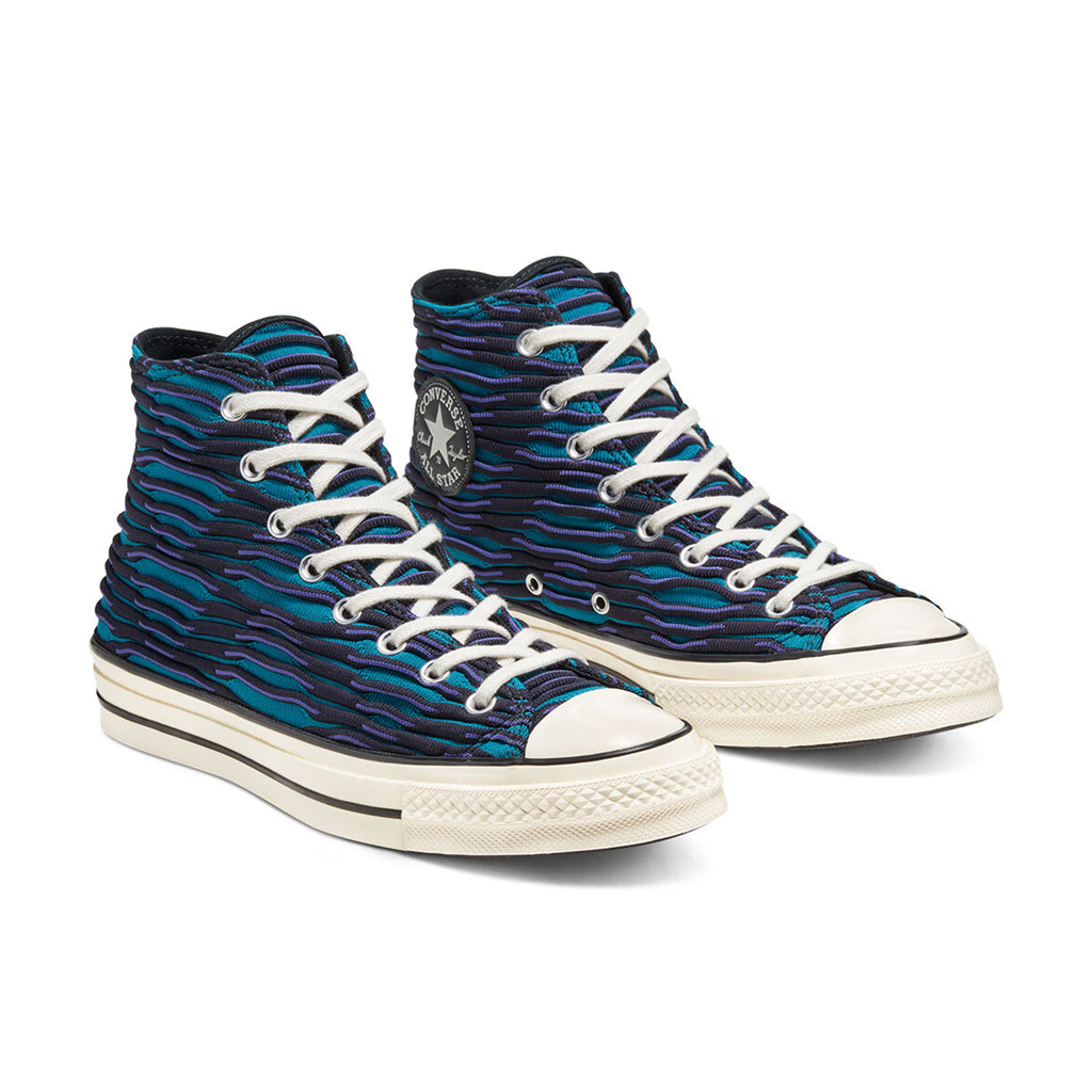 Giày Converse Chuck 70 High 'Vibrant Knit Ocean Depths' 168757C