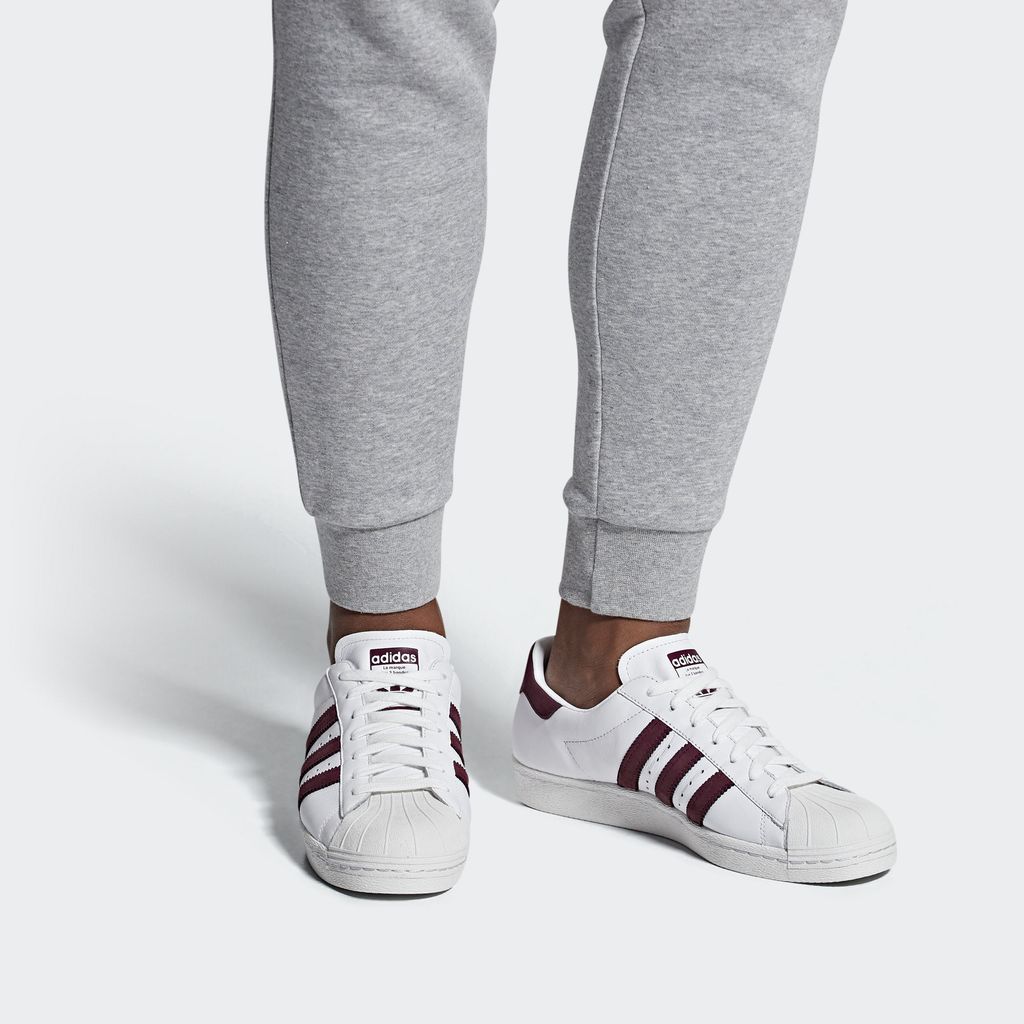 Giày Adidas Superstar Đỏ Nâu 80s CM8439