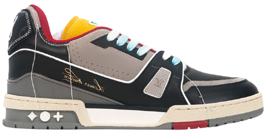 Giày Louis Vuitton Trainer Monogram Red Yellow 1A8Q95