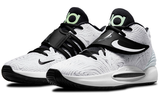 Giày Nike KD 14 TB 'White Black' DA7850-100