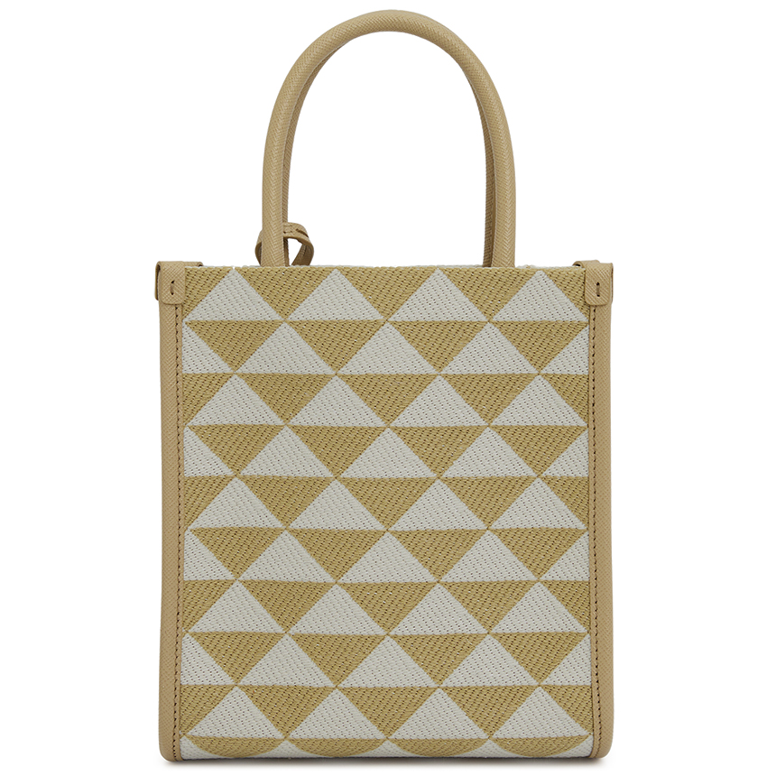 Túi Prada Logo Symbol Embroider 'Beige' 1BA355-2FKL-F0J0A