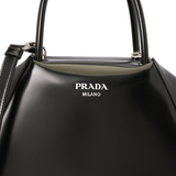 Túi Prada Logo Brushed Small Supernova 'Black' 1BA366-ZO6-F0002
