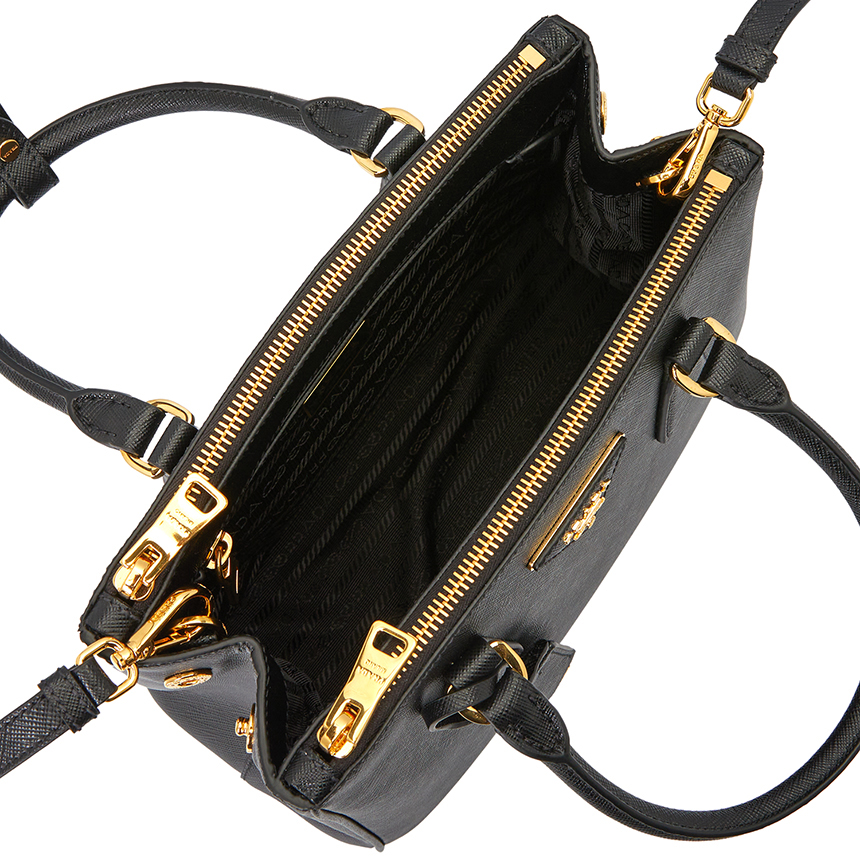 Túi Prada Saffiano Lux Galleria 'Black' 1BA896-NZV-F0002