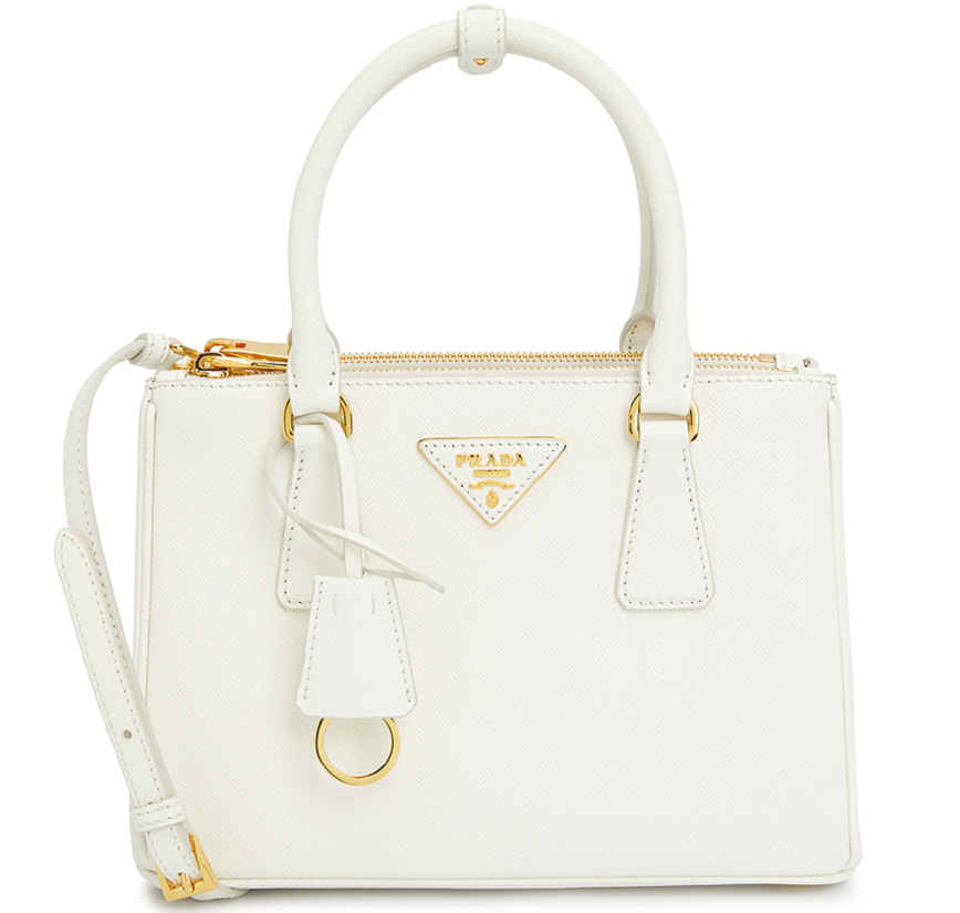 Túi Prada Saffiano Lux Galleria 'White' 1BA896-NZV-F0009