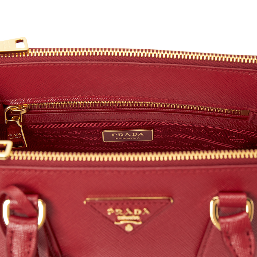 Túi Prada Saffiano Lux Galleria 'Red' 1BA896-NZV-F068Z
