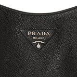 Túi Prada Vitello Dino 'Black' 1BC073-2DKV-F0002